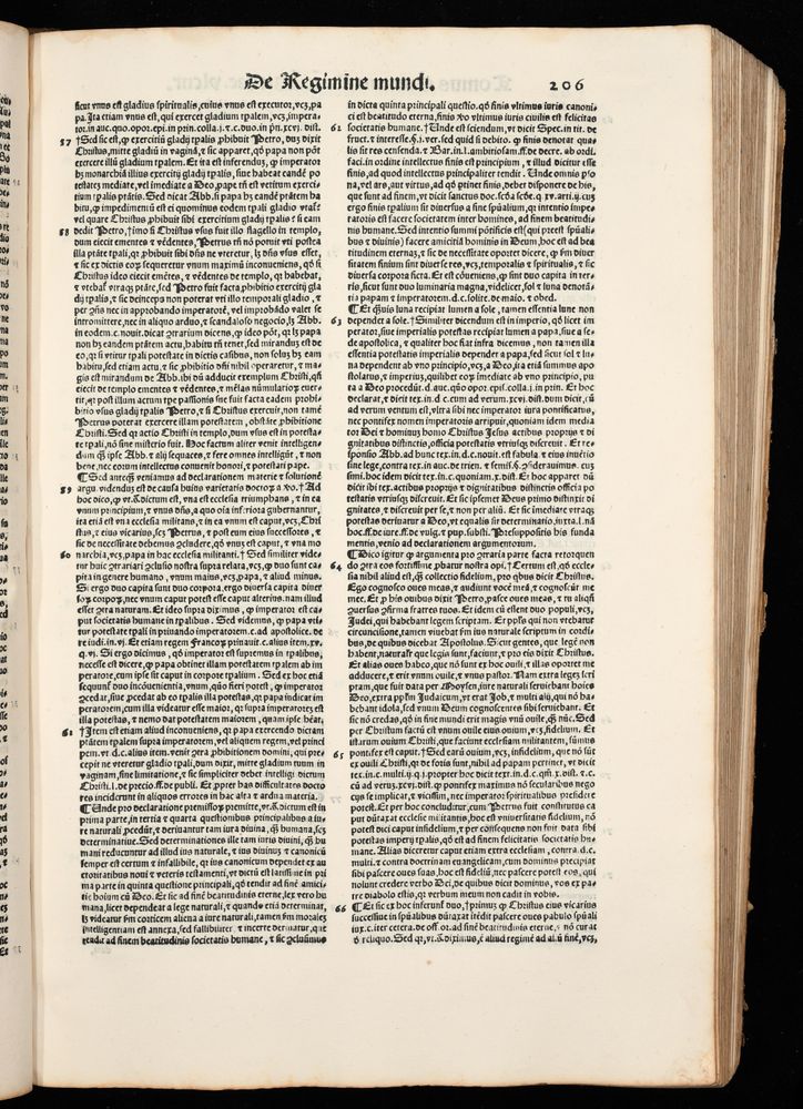 Tractatus 5. Tomus 5. tractatuum. Collecti sunt in hoc tomo, tractatus, qui de dignitate, & potestate seculari mentionem faciunt. Inter quos multi existunt ...