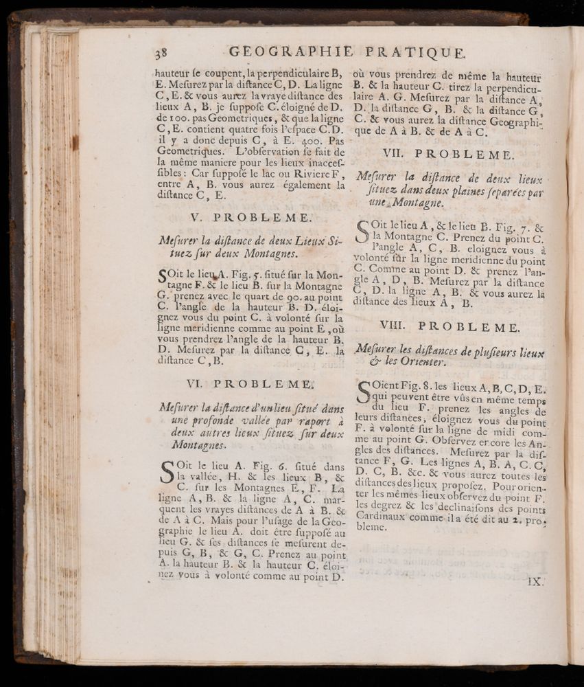 Geographie pratique, contenant outre les instructions suffisantes a rendre une persone assez habile pour dresser lui meme des cartes, le moyen de trouver la longitude, ... On a jouint a cette geographie une preface necessaire & une table alphabetique