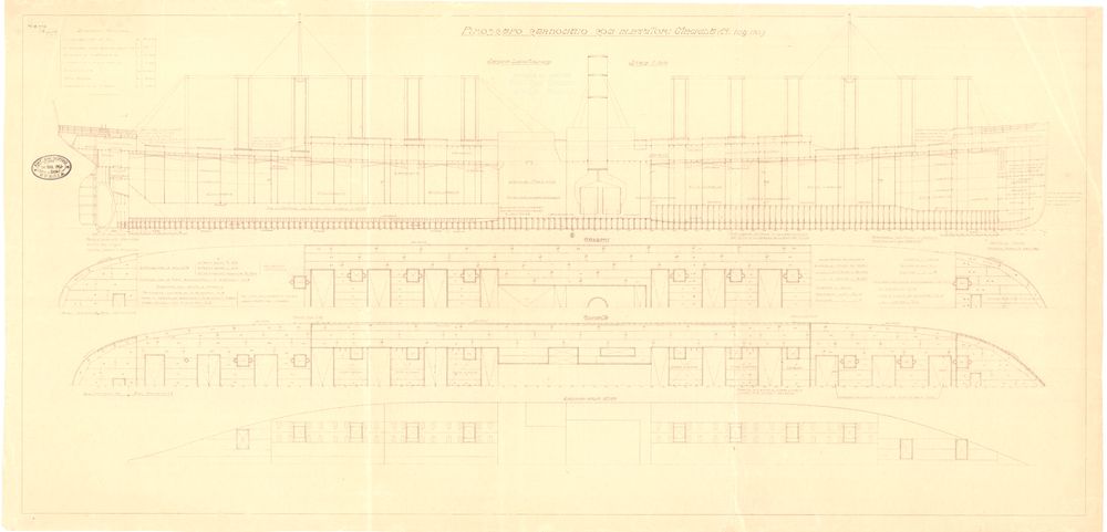 Piroscafi carbonai con elevatori Menada