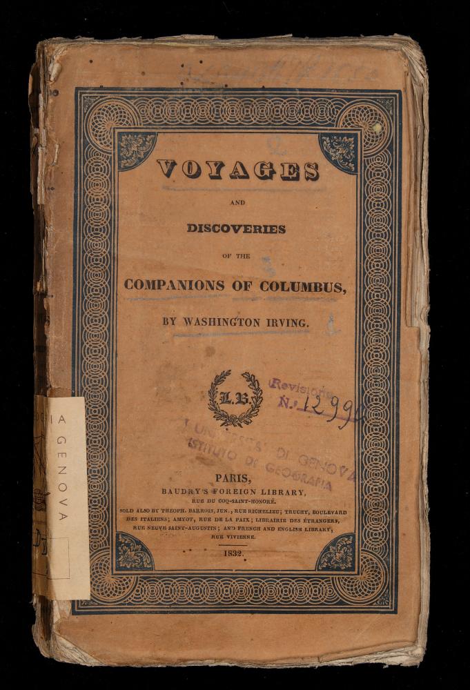 Voyages and discoveries of the companions of Columbus